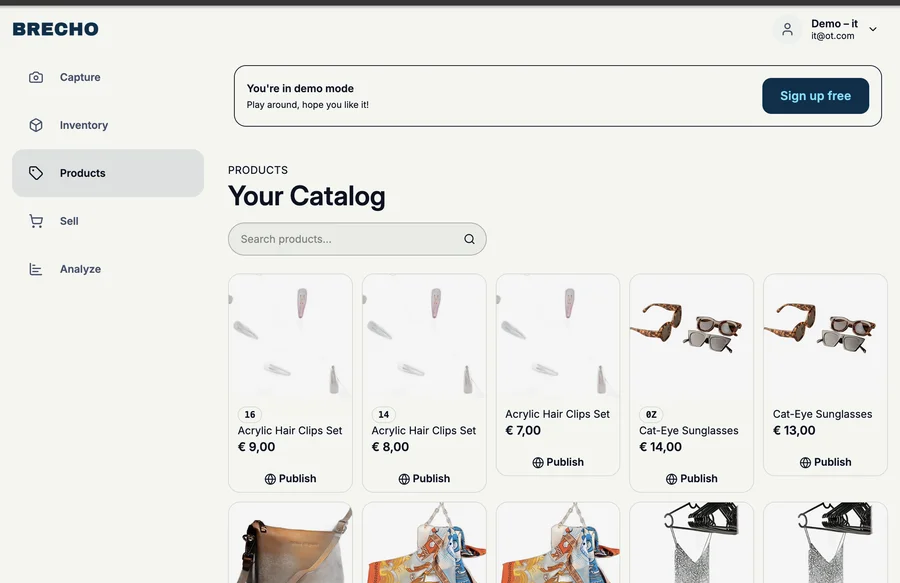 Product Catalog