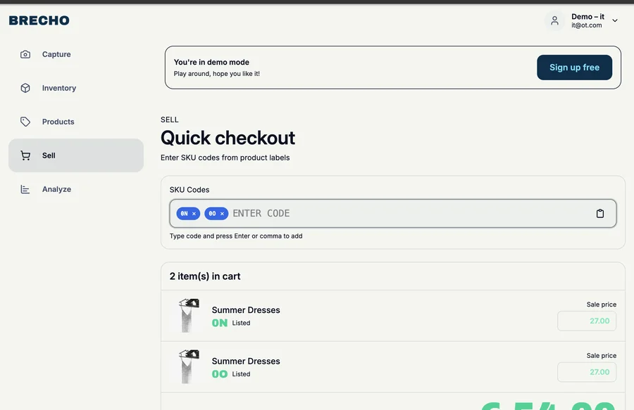 Sell & Accept Payments