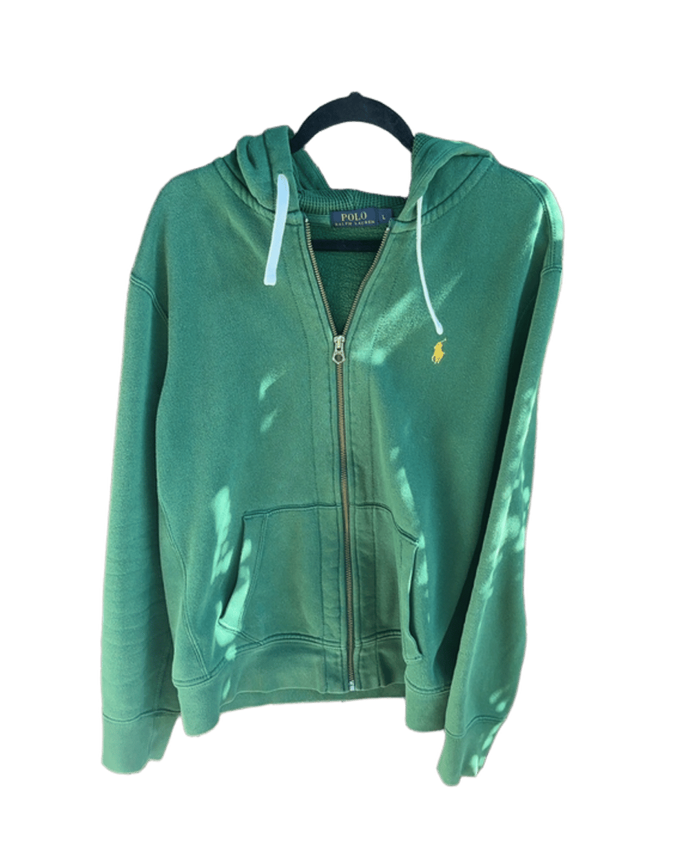 Polo Ralph Lauren Green Zip-Up Hoodie
