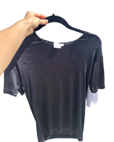 ARMANI COLLEZIONI Black Short Sleeve T-Shirt Black